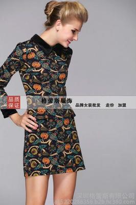 厂家直销欧洲站女装 深圳格蕾斯女装，一手货源，细节品质一览无余